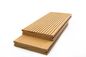 pannelli composti di plastica di legno di Decking di 2M Good Malleability Solid Wpc 106 x 20mm