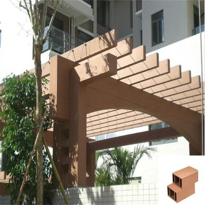 materiale composito della pergola di legno del patio di 2.9M OakAnti Corrosion WPC per la pergola