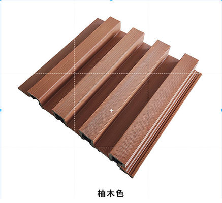 Pannello di parete composito di plastica Wpc 3d della parete di 20MM X di 205 del rivestimento di legno impermeabile del gazebo