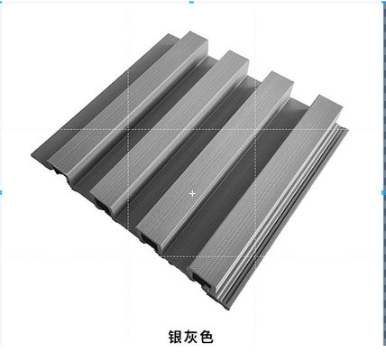 Pannello di parete composito di plastica Wpc 3d della parete di 20MM X di 205 del rivestimento di legno impermeabile del gazebo